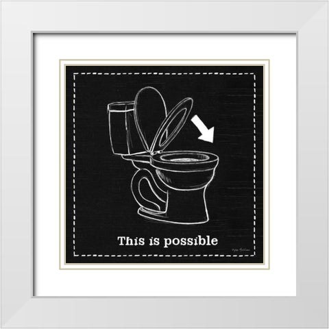 Home Improvement VI Black White Modern Wood Framed Art Print with Double Matting by Sullivan, Myles