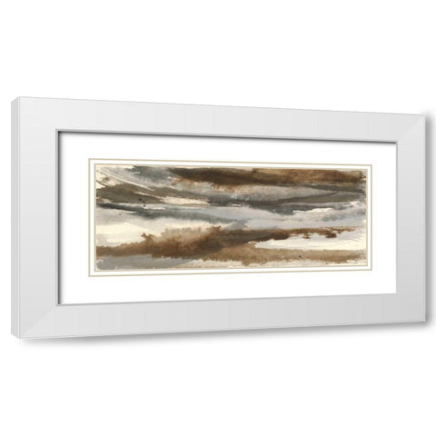 Imagine I White Modern Wood Framed Art Print with Double Matting by Paschke, Chris