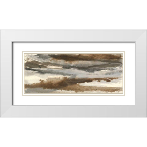 Imagine I White Modern Wood Framed Art Print with Double Matting by Paschke, Chris