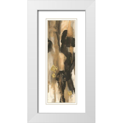 Smoke and Mirrors I White Modern Wood Framed Art Print with Double Matting by Paschke, Chris