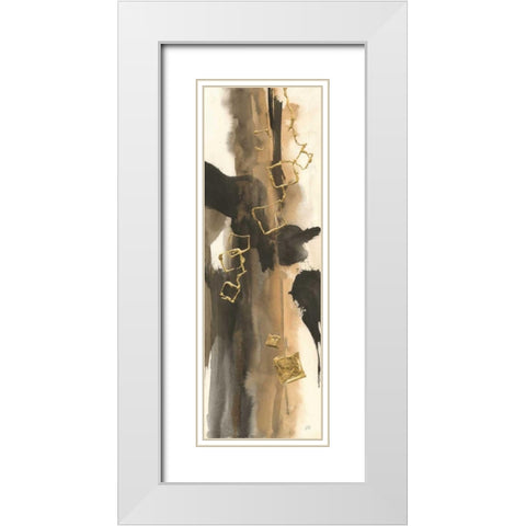 Smoke and Mirrors II White Modern Wood Framed Art Print with Double Matting by Paschke, Chris