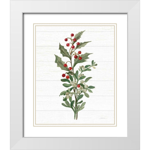 Christmas Moments V No Banner White White Modern Wood Framed Art Print with Double Matting by Vassileva, Silvia