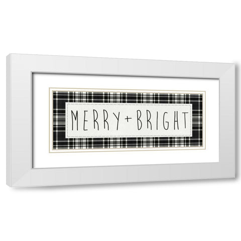 Cozy Christmas I White Modern Wood Framed Art Print with Double Matting by Wild Apple Portfolio