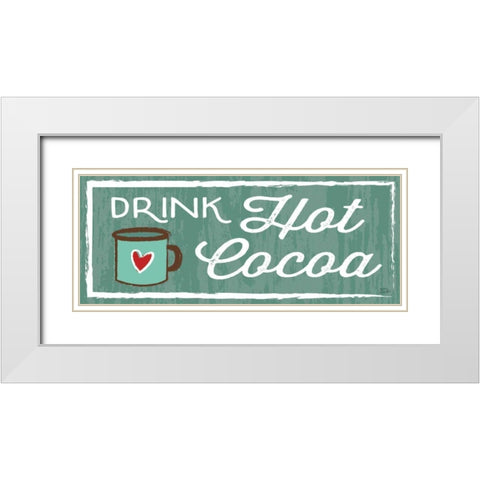 Comfy Camping X White Modern Wood Framed Art Print with Double Matting by Averinos, Melissa