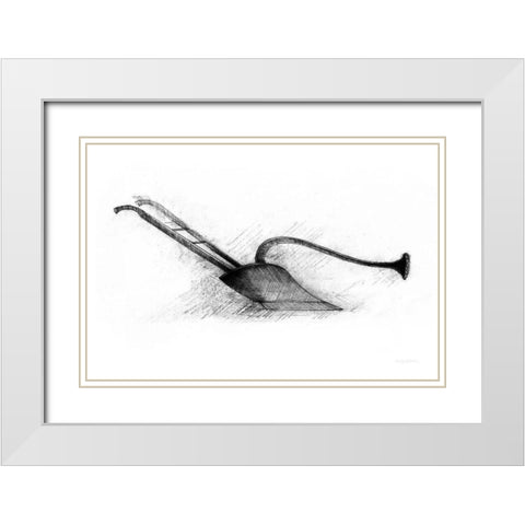 Farm and Garden II White Modern Wood Framed Art Print with Double Matting by Tillmon, Avery