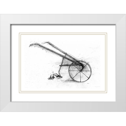 Farm and Garden III White Modern Wood Framed Art Print with Double Matting by Tillmon, Avery