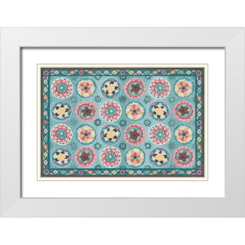 My Bohemian Life XI White Modern Wood Framed Art Print with Double Matting by Brissonnet, Daphne