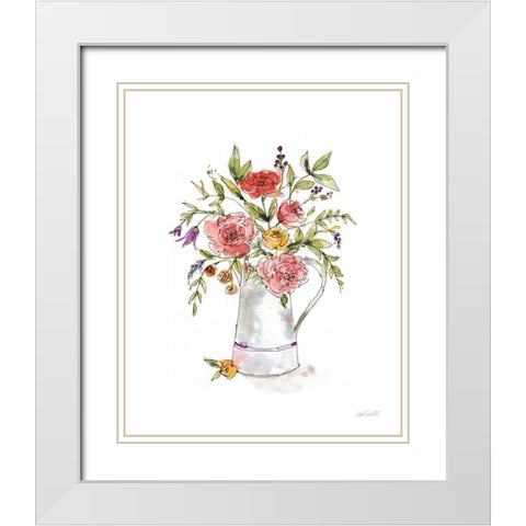 Americana Mood IV Summer White Modern Wood Framed Art Print with Double Matting by Tavoletti, Anne