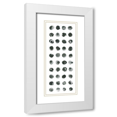 Markmaking Panel I White Modern Wood Framed Art Print with Double Matting by Averinos, Melissa