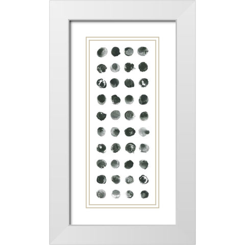 Markmaking Panel I White Modern Wood Framed Art Print with Double Matting by Averinos, Melissa