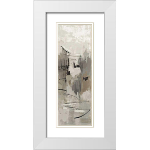 Sail Away I Neutral White Modern Wood Framed Art Print with Double Matting by Vassileva, Silvia
