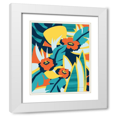 Going Slow White Modern Wood Framed Art Print with Double Matting by Gallagher, Megan