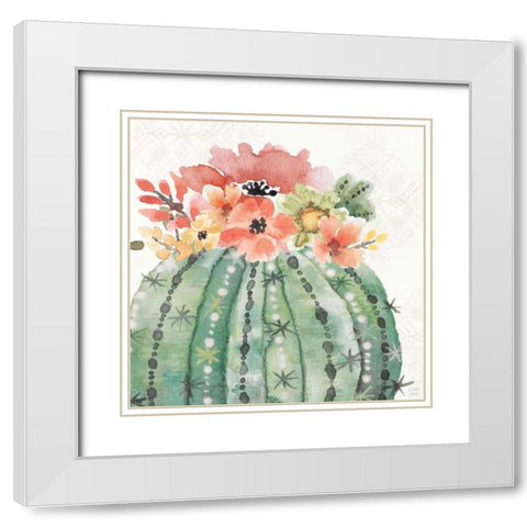 Sweet Southwest VI White Modern Wood Framed Art Print with Double Matting by June, Dina