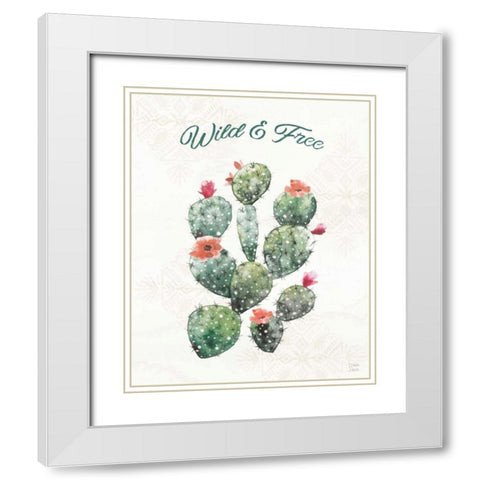 Sweet Southwest X White Modern Wood Framed Art Print with Double Matting by June, Dina