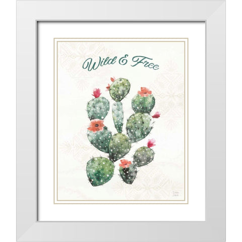 Sweet Southwest X White Modern Wood Framed Art Print with Double Matting by June, Dina