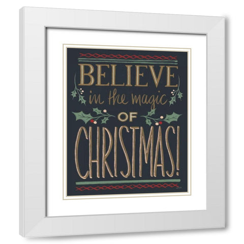 Wonderful Time II White Modern Wood Framed Art Print with Double Matting by Tavoletti, Anne