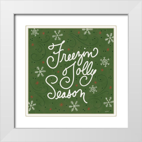 Snowplace Like Home VII White Modern Wood Framed Art Print with Double Matting by Tavoletti, Anne