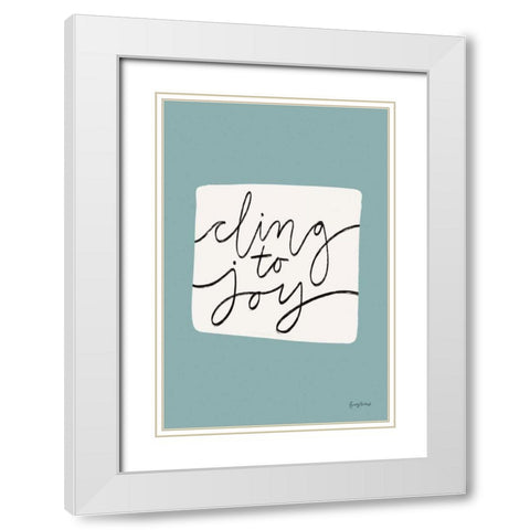 Calm Home I White Modern Wood Framed Art Print with Double Matting by Thorns, Becky