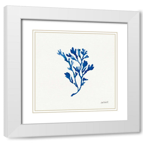 Deep Sea Botanical II White Modern Wood Framed Art Print with Double Matting by Tavoletti, Anne