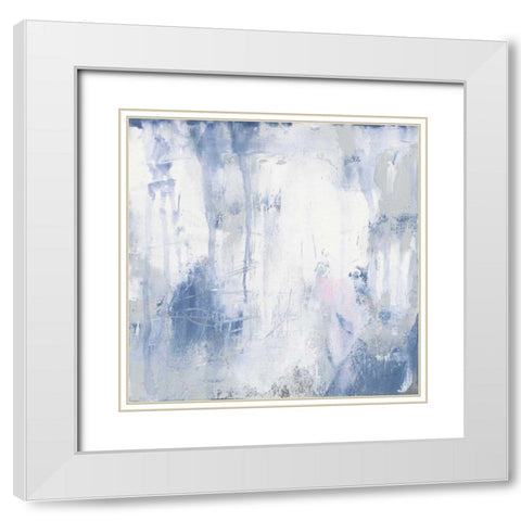 White Out I White Modern Wood Framed Art Print with Double Matting by Prahl, Courtney