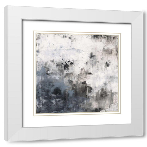 Finale II White Modern Wood Framed Art Print with Double Matting by Prahl, Courtney