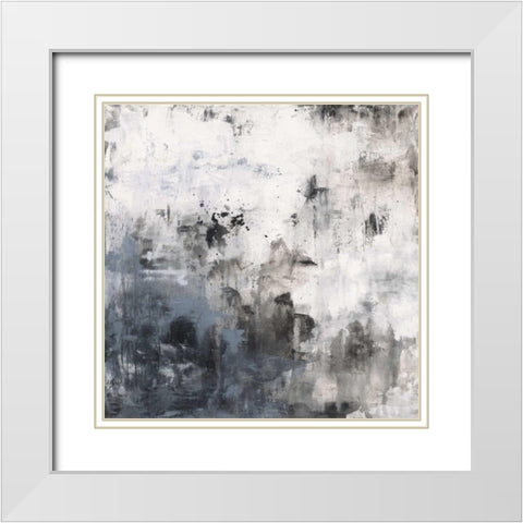 Finale II White Modern Wood Framed Art Print with Double Matting by Prahl, Courtney