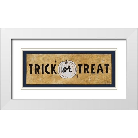 Frightfully Wicked VII Dark White Modern Wood Framed Art Print with Double Matting by Averinos, Melissa