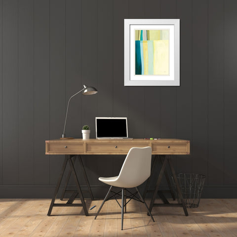 Place of My Own II White Modern Wood Framed Art Print with Double Matting by Davies, Jane