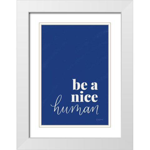Bright Home II White Modern Wood Framed Art Print with Double Matting by Thorns, Becky