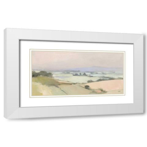 Dream Valley I Neutral Crop White Modern Wood Framed Art Print with Double Matting by Purinton, Julia