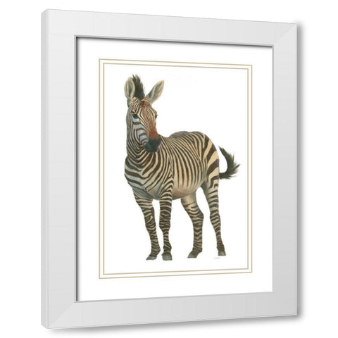 Wild and Free VI White Modern Wood Framed Art Print with Double Matting by Wiens, James