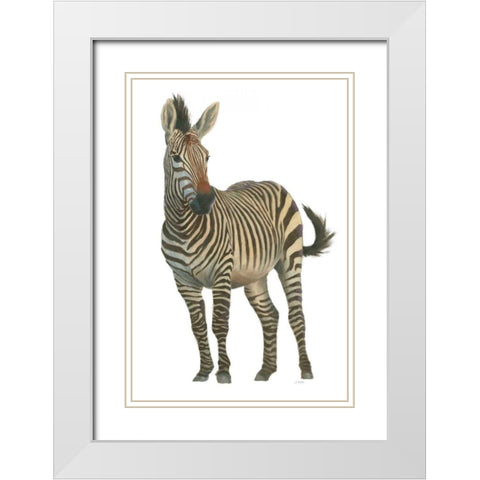 Wild and Free VI White Modern Wood Framed Art Print with Double Matting by Wiens, James