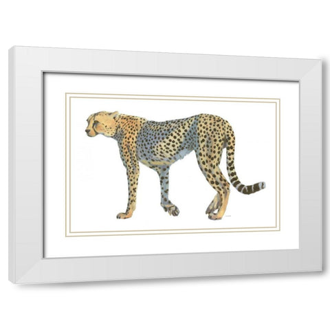 Wild and Free VII White Modern Wood Framed Art Print with Double Matting by Wiens, James