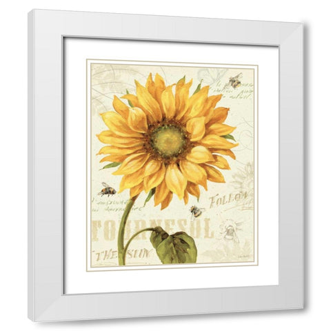 Under the Sun I White Modern Wood Framed Art Print with Double Matting by Audit, Lisa