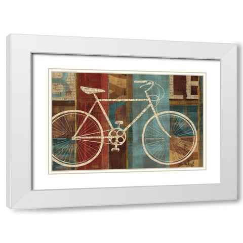 Breaking Away White Modern Wood Framed Art Print with Double Matting by Mullan, Michael