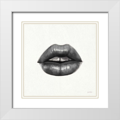 Sweets II Neutral White Modern Wood Framed Art Print with Double Matting by Penner, Janelle