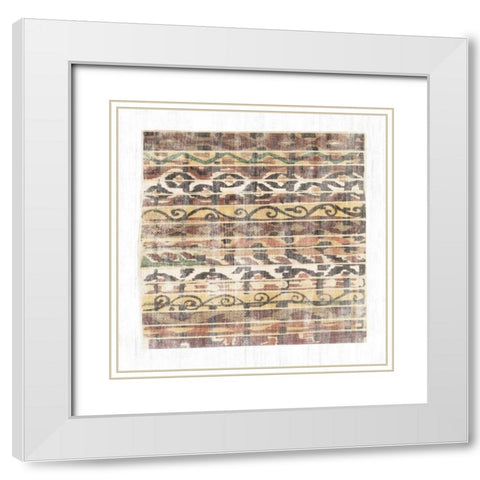 Fragments from Afar II White Modern Wood Framed Art Print with Double Matting by Wild Apple Portfolio