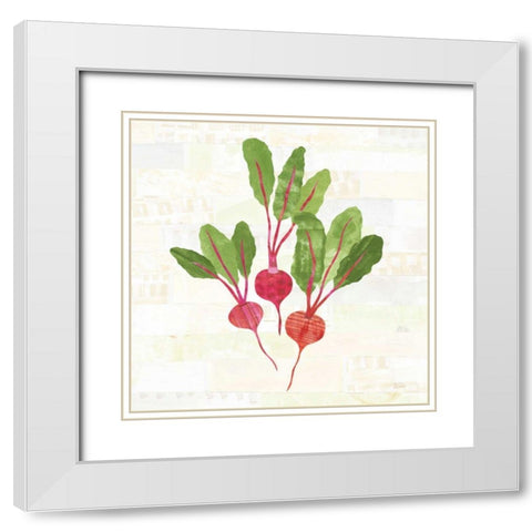 Kitchen Garden V No Words White Modern Wood Framed Art Print with Double Matting by Averinos, Melissa