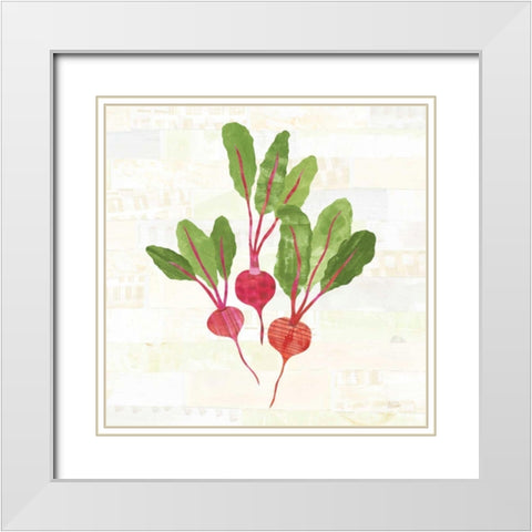 Kitchen Garden V No Words White Modern Wood Framed Art Print with Double Matting by Averinos, Melissa