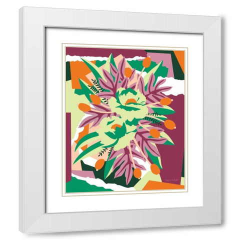 Social Change White Modern Wood Framed Art Print with Double Matting by Gallagher, Megan