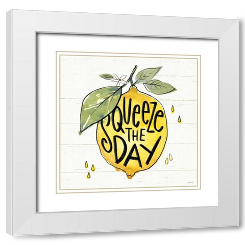 Lemonade Stand VI White Modern Wood Framed Art Print with Double Matting by Tavoletti, Anne