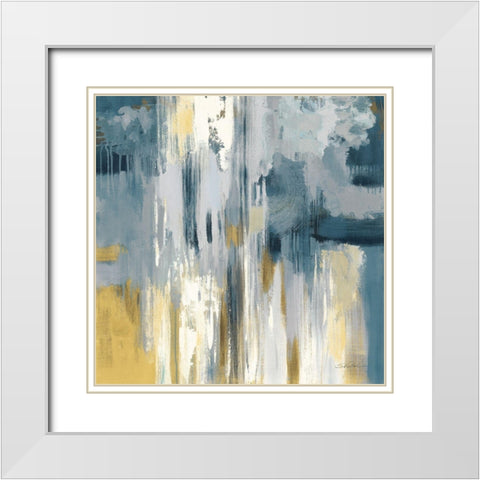 Fisherman Nets Neutral White Modern Wood Framed Art Print with Double Matting by Vassileva, Silvia