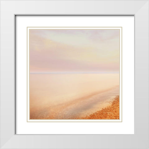 Lake Superior Shoreline I Retro Crop White Modern Wood Framed Art Print with Double Matting by Majchrowicz, Alan