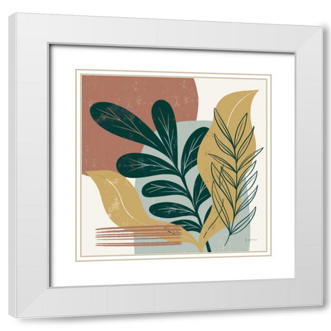 Mid Century Modern III Light White Modern Wood Framed Art Print with Double Matting by Thorns, Becky