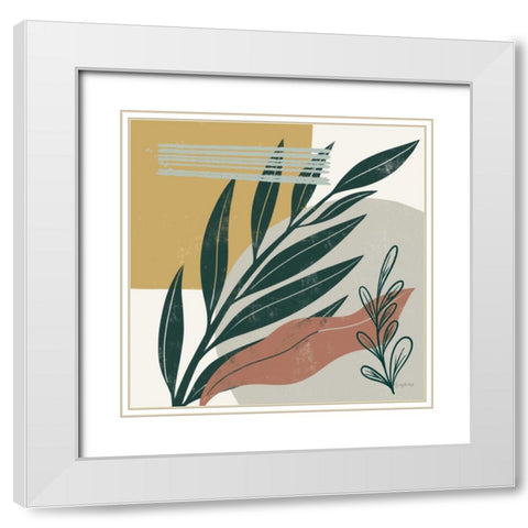 Mid Century Modern IV Light White Modern Wood Framed Art Print with Double Matting by Thorns, Becky