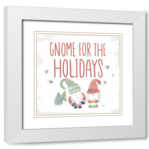 Woodland Wonders VII White Modern Wood Framed Art Print with Double Matting by York, Leah