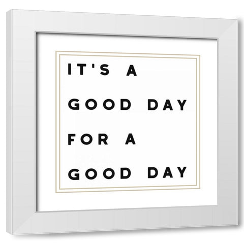 Lovely Home II White Clean White Modern Wood Framed Art Print with Double Matting by Wild Apple Portfolio