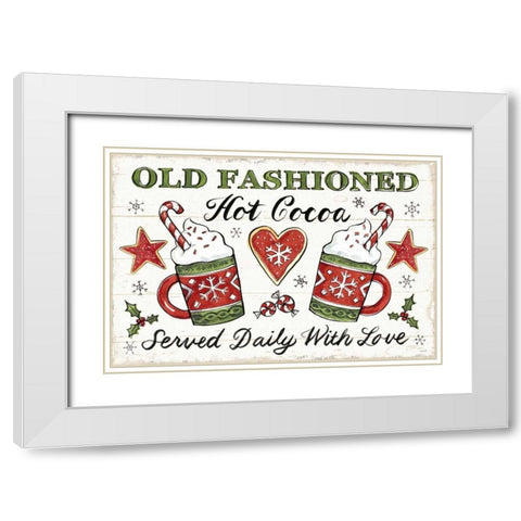 Christmas Treats I White Modern Wood Framed Art Print with Double Matting by Tavoletti, Anne