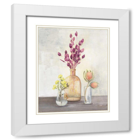 Autumn Greenhouse II White Modern Wood Framed Art Print with Double Matting by Purinton, Julia