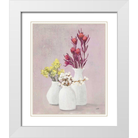 Autumn Greenhouse VII White Modern Wood Framed Art Print with Double Matting by Purinton, Julia